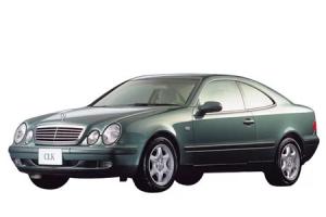 Текстильные коврики на MB W 208 CLK 1997-2003