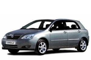 Эва-коврики на Toyota Corolla Ix (E120,E130) Левый Руль 2000-2007     