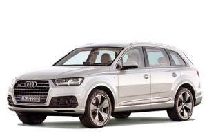 Эва-коврики на AUDI Q7 II 7 мест 2015 -