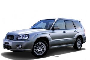 Эва-коврики на Subaru Forester II (Sg) Левый Руль 2002-2008